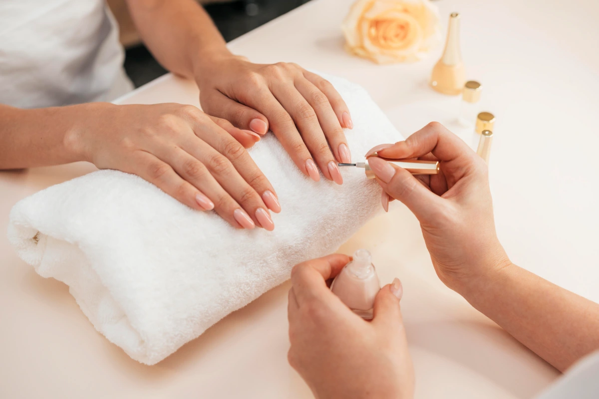 MaryNails gel manicure design Richmond BC