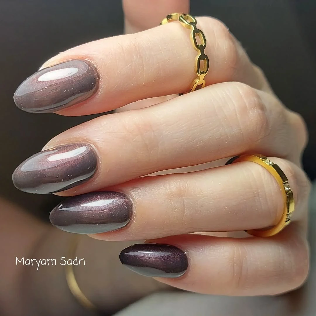 MaryNails gel manicure design Richmond BC
