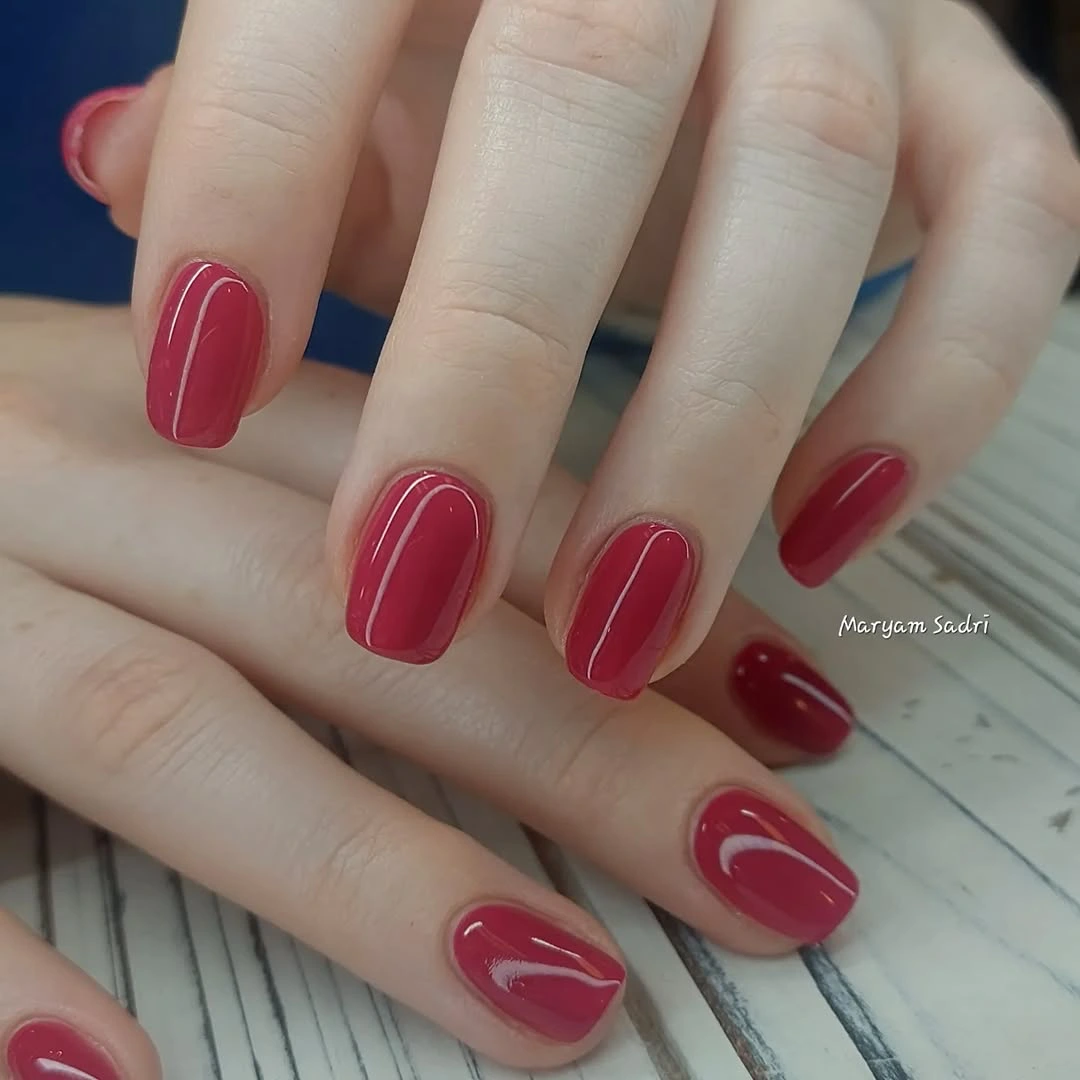 MaryNails gel manicure design Richmond BC